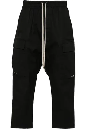 Rick Owens Cropped broek met verlaagd kruis