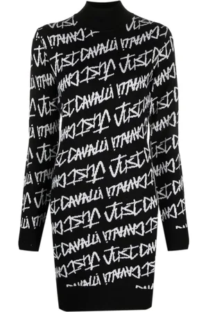 Roberto Cavalli Jurk met logo