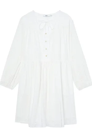 B+AB Broderie anglaise jurk