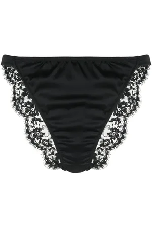 Dolce & Gabbana Slip met bloemenkant