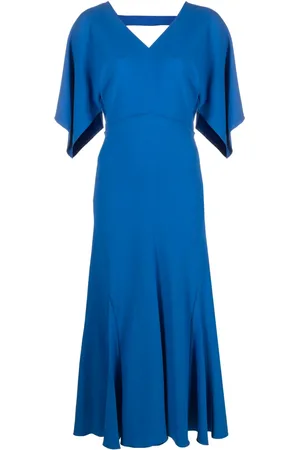 Victoria Beckham Jurk met gedrapeerde mouwen