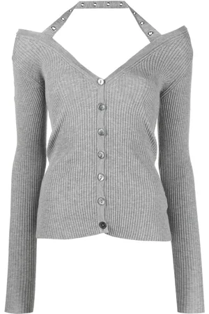BLUMARINE Ribgebreid vest