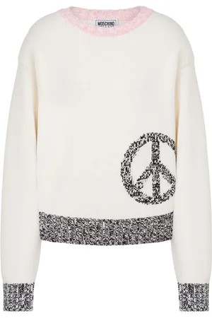 Moschino Peace intarsia trui