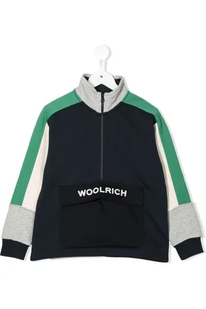 Woolrich Sweater met geborduurd logo