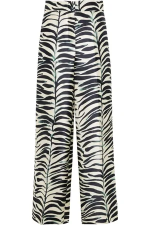 ODEEH Palazzo broek met print