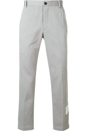 Thom Browne Cotton Twill Unconstructed Chino Trouser