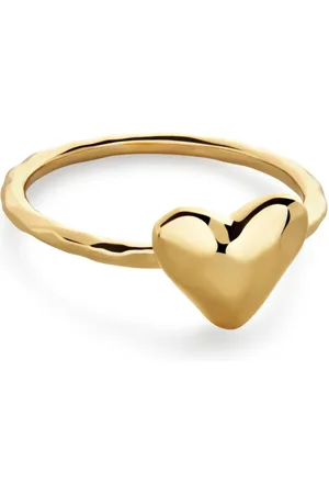 Monica Vinader Heart Stacking ring
