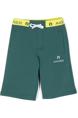 Aigner Katoenen shorts met geborduurd logo