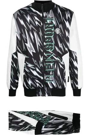 Philipp Plein Trainingspak met bliksemflits