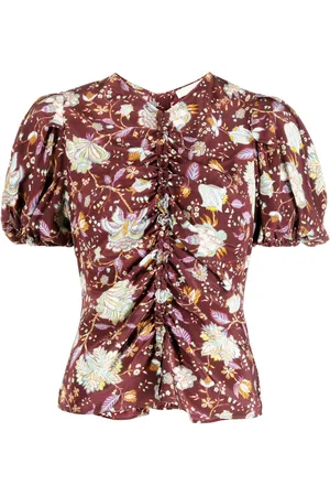 ULLA JOHNSON Elise zijden blouse