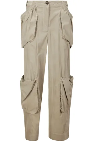 Low Classic Ribfluwelen cargo broek