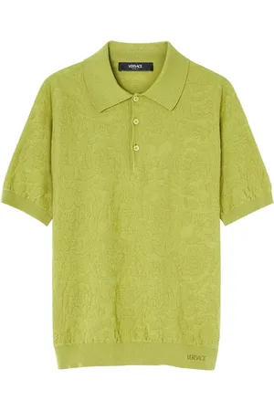 VERSACE Barocco gebreid poloshirt