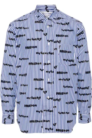 Comme des Garçons Freedom overhemd met print