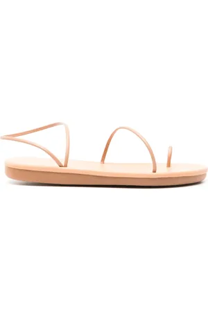 Ancient Greek Sandals Kansiz leren sandalen