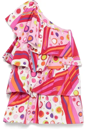 PUCCI Junior Asymmetrische jurk