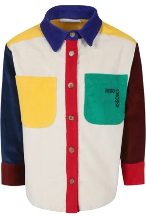 Bobo Choses Shirt met colourblocking