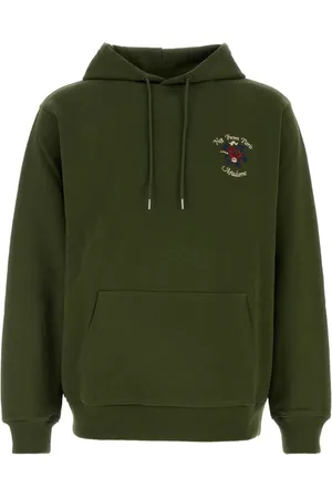 Drôle de Monsieur Hoodie met geborduurd logo