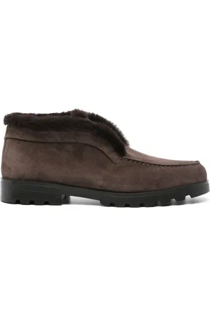 santoni Suède desert boots