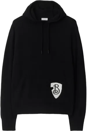 Burberry B Shield wollen hoodie