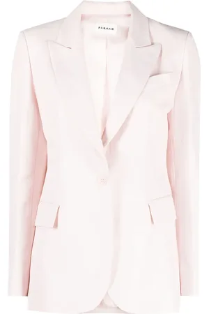 P.A.R.O.S.H. Blazer met enkele rij knopen en puntige revers