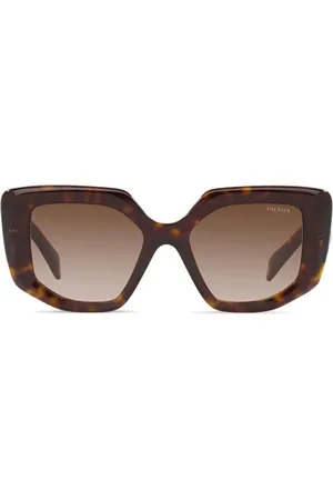 Prada Zonnebril met vierkant montuur