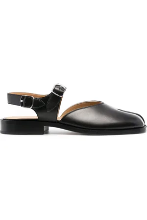Maison Margiela Tabi leren sandalen