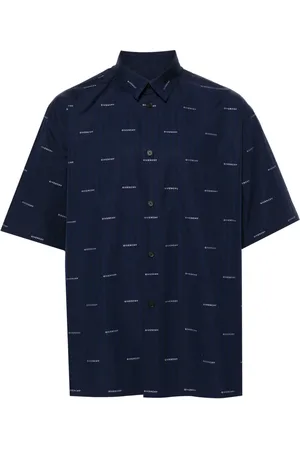 Givenchy Katoenen overhemd met logoprint