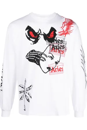 ARIES Trui met grafische print