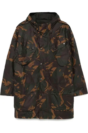 Barbour Wax Camo parka