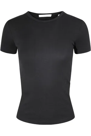 Helmut Lang Shrunken ribgebreide top