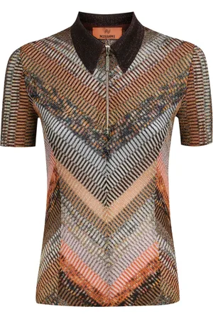 Missoni Gebreid poloshirt