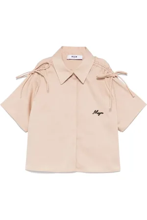 Msgm Shirt met geborduurd logo