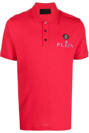 Philipp Plein Poloshirt met logoplakkaat