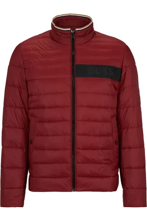 HUGO BOSS Donsjack met logoband