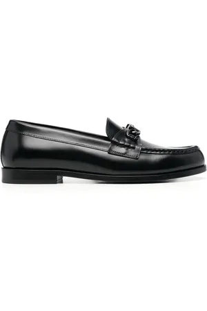 VALENTINO GARAVANI VLogo Chain leren loafers