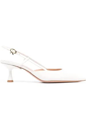 Gianvito Rossi Slingback pumps met puntige neus