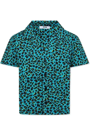 Msgm Shirt met luipaardprint