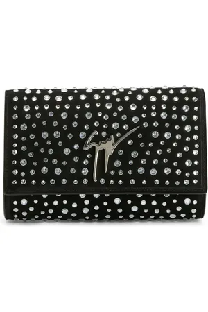 Giuseppe Zanotti Cleopatra clutch met kristallen