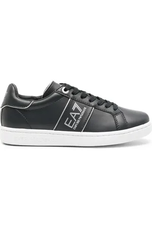 EA7 Classic leren sneakers
