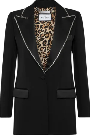 Philipp Plein Blazer verfraaid met kristallen