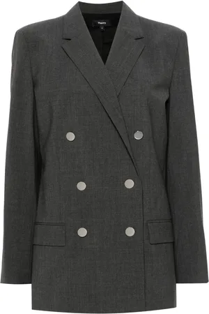 THEORY Blazer met dubbele rij knopen