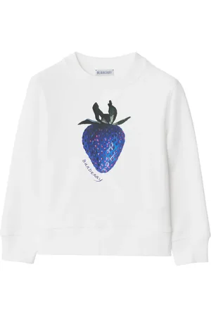 Burberry Sweater met aardbeiprint
