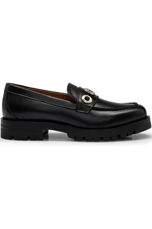 HUGO BOSS Helen loafers verfraaid met ringlets