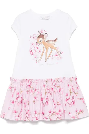 MONNALISA X Disney jurk met Bambi print