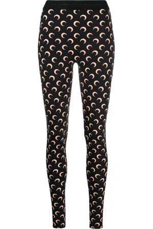 Marine Serre Fuseaux legging met print