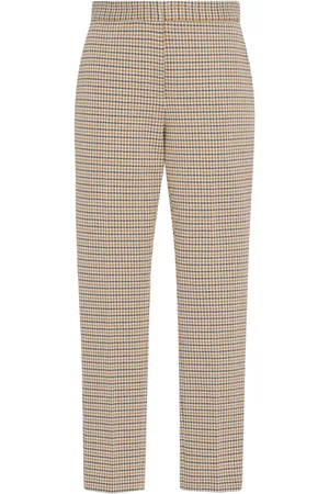 ROSETTA GETTY Geruite broek
