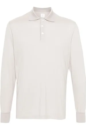 ELEVENTY Poloshirt met lange mouwen