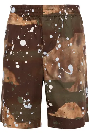 Msgm Shorts met verfspatten