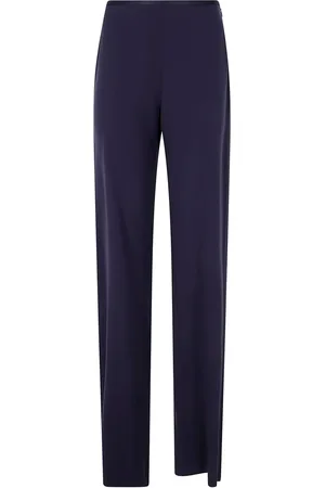 Emporio Armani Broek met satijnen afwerking