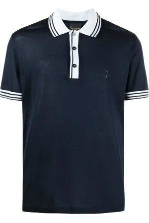 BILLIONAIRE Poloshirt met logo jacquard